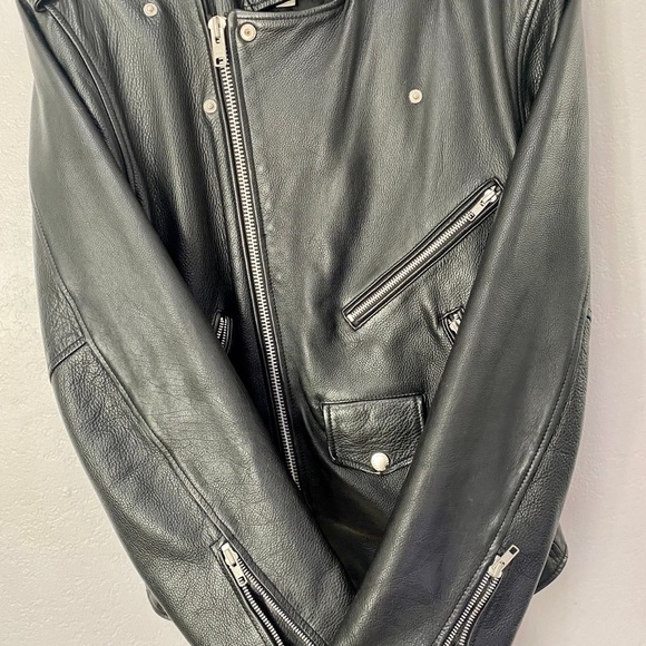 Wilson’s motorcycle leather jacket medium - Picture 7 of 8